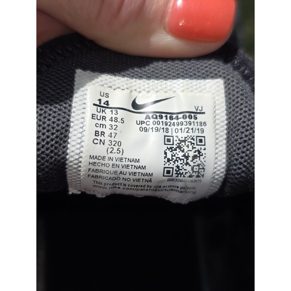 Nike Air Max 270 SE Retro Future Neon Volt 2019 Mens Size 14 Shoes AQ9164-005 - Picture 9 of 9